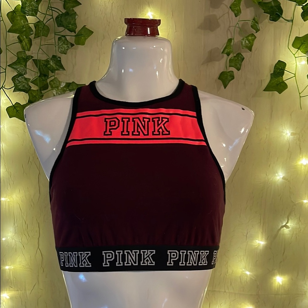 PINK Victoria's Secret Red Sports Bra Intimates & Sleepwear